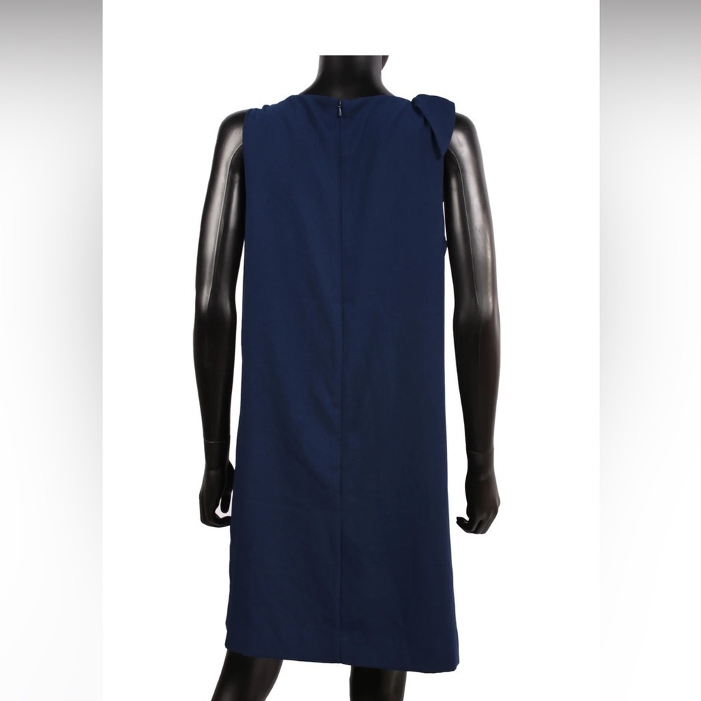 Lilly Pulitzer PENELOPE SHIFT DRESS True Navy Embroidered Jeweled 10 - Picture 3 of 4